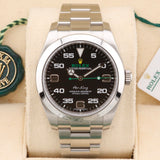 Rolex Air-King  116900 Black 40mm Excellent 2022 Box and Papers (with Tags)