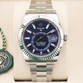 Rolex Sky-Dweller 336934 Blue 42mm Unworn 2025 Complete Set (with Tags)