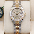 Rolex Datejust 28  279383RBR Champagne Baton 28mm Unworn + stickers 2019 Complete Set