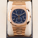 Patek Philippe Nautilus  5990/1R-001 Blue 40.5mm Unworn 2021 Box and Papers