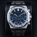 Audemars Piguet Royal Oak Chronograph  26240ST.OO.1320ST.05 Blue 41mm Unworn 2023 Complete Set