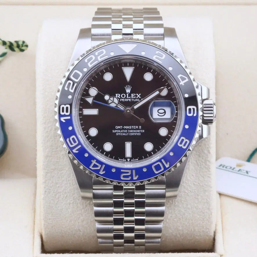 Rolex GMT-Master II Batgirl Black Dial 126710BLNR Year: 2023