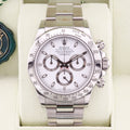 Rolex Daytona Aph  116520 White 40mm Excellent 2014 Complete Set