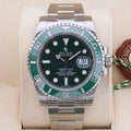 Rolex Submariner Date  116610LV Hulk 40mm Excellent 2010 Complete Set