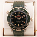 Omega Seamaster Titanium  21092422010001 Green 42mm Unworn 2025 Box and Papers (with Tags)