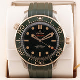 Omega Seamaster Titanium  21092422010001 Green 42mm Unworn 2025 Box and Papers (with Tags)
