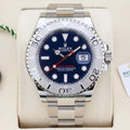 Rolex Yacht-Master  126622 Blue 40mm Excellent 2022 Complete Set (with Tags)