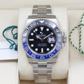 Rolex GMT  116710BLNR Batman 40mm Unworn 2016 Box and Papers (with Tags)