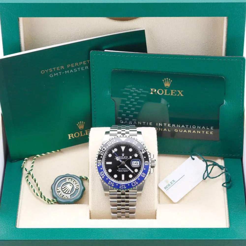 Rolex GMT-Master II Batgirl Black Dial 126710BLNR Year: 2023
