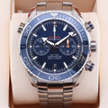 Omega Seamaster Planet Ocean  O23290465103001 Blue 45.5mm Excellent 2013 Complete Set