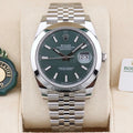 Rolex Datejust 41  126300 Green 41mm Unworn 2025 Complete Set