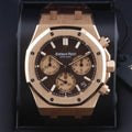 Audemars Piguet Royal Oak Selfwinding Chronograph  26239OR.00.D821CR.01 Brown 41mm Unworn 2021 Box and Papers (with Tags)