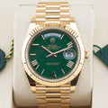 Rolex Day-Date 40 Money Green Dial  228238 Green 40mm Unworn 2026 Box and Papers (with Tags)