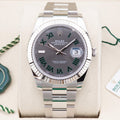 Rolex Datejust 41  126334 Wimbledon 41mm Unworn 2026 Box and Papers (with Tags)