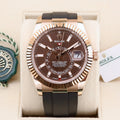 Rolex Sky-Dweller  326235 Chocolate 42mm Unworn 2022 Complete Set (with Tags)