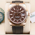 Rolex Sky-Dweller  326235 Chocolate 42mm Unworn 2022 Complete Set (with Tags)