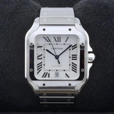Cartier Santos  WSSA0018 White 40mm Unworn 2021 Complete Set