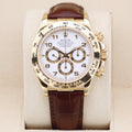 Rolex Daytona Zenith  16518 White 40mm Excellent  Box