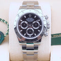 Rolex Daytona  116520 Black Rare 40mm Unworn 2011 Complete Set (with Tags)