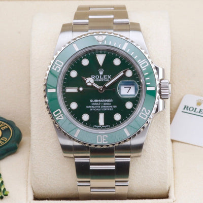 Rolex Submariner Hulk 116610LV Year: 2018
