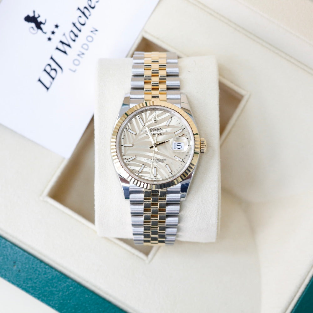 Rolex Datejust 36 126233 Palm Motif