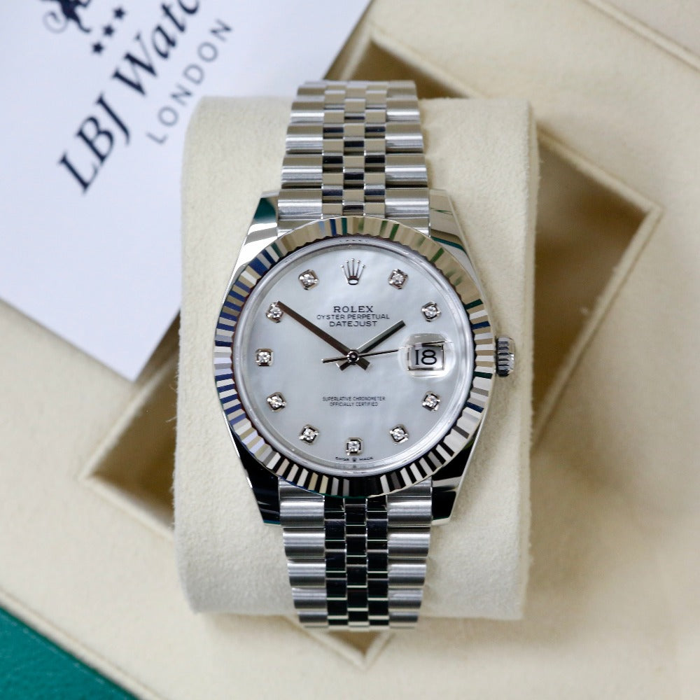 Rolex Datejust 41 Mother Of Pearl Dial 126334