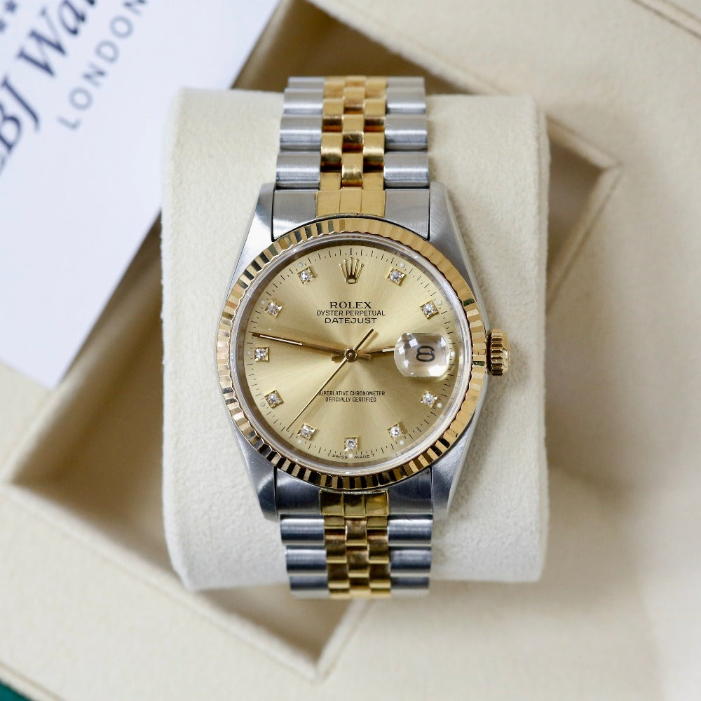 Rolex Datejust 36 Diamond Dial 16233
