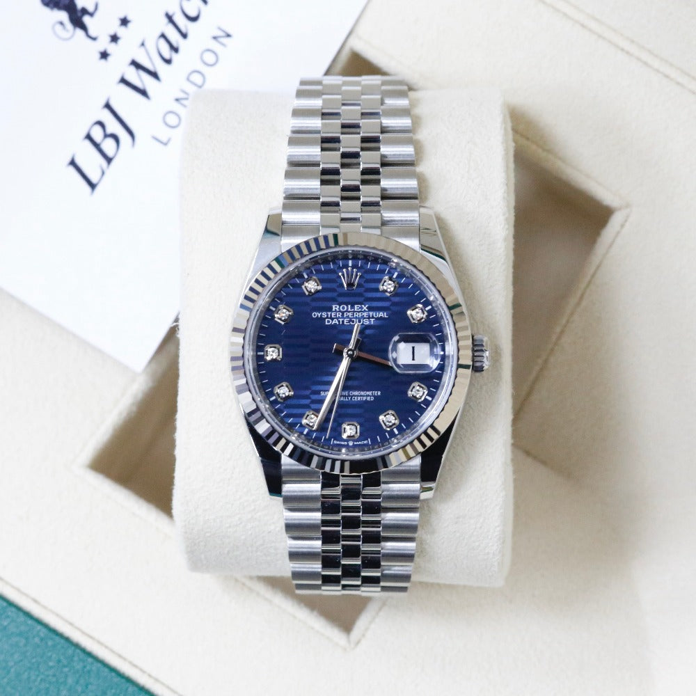 Rolex Datejust 36 Blue Motif 126234