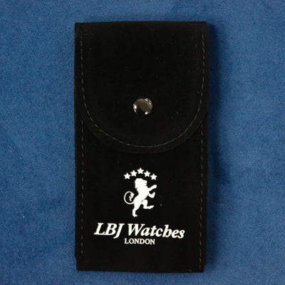 LBJ Watches London Black Watch Pouch