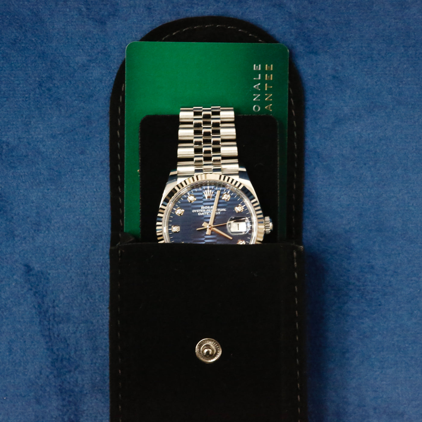 LBJ Watches London Black Watch Pouch