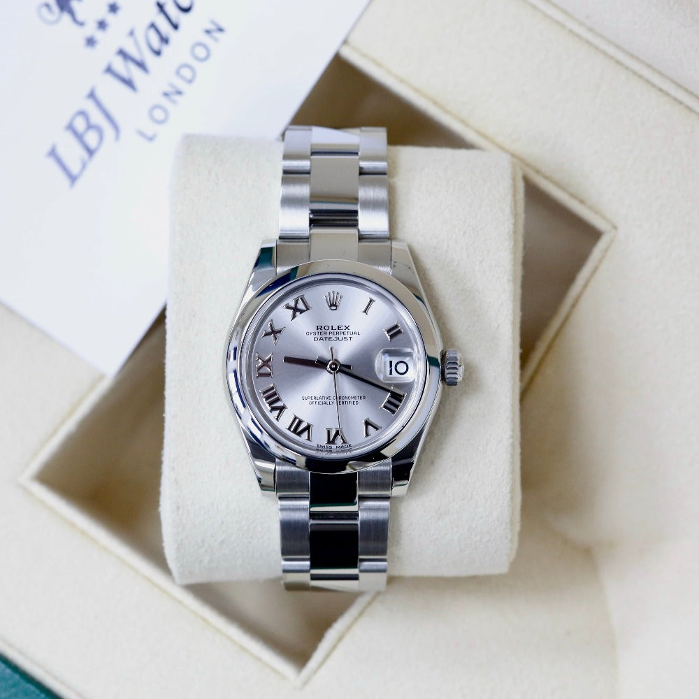 Rolex Datejust 31 Silver Dial 178240