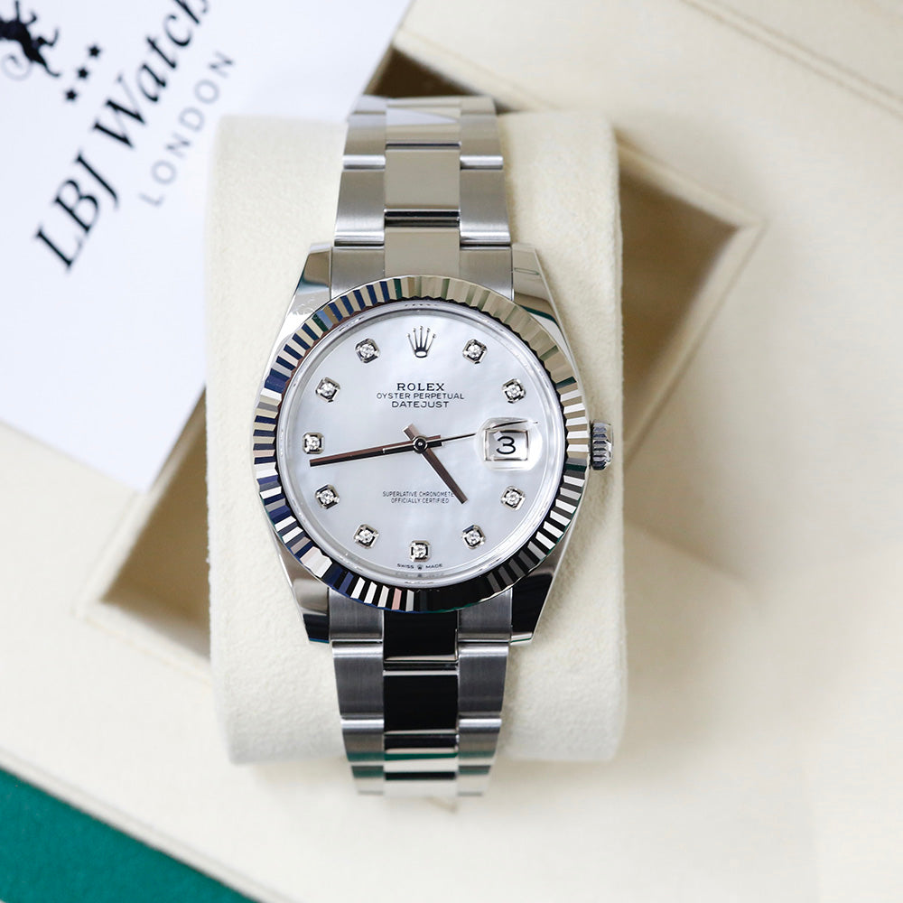 Rolex Datejust 41 Mother Of Pearl Dial 126334