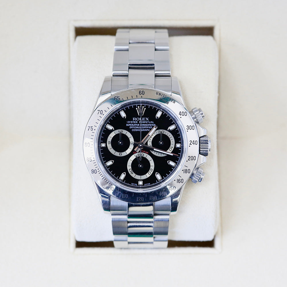 Rolex Daytona 116520 Black Dial 