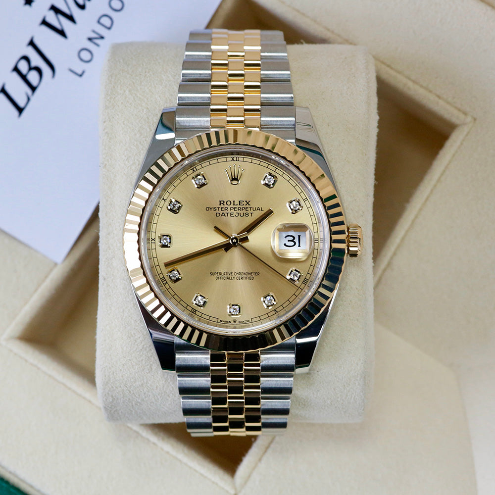 Rolex Datejust 41 Champagne Dial