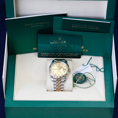 Rolex Datejust 41 Champagne Dial