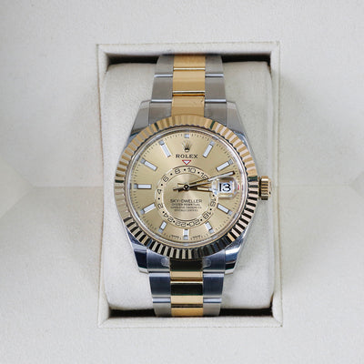 Rolex Sky-Dweller Champagne Dial 326933 