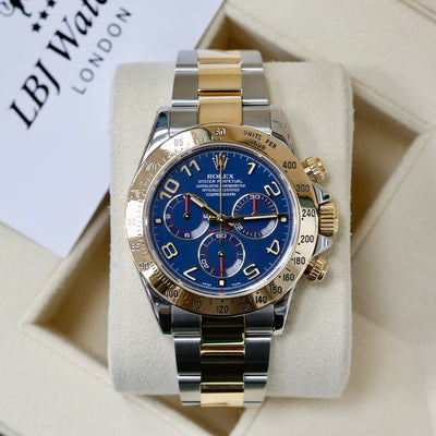 Rolex Daytona Racing Blue Dial 116523