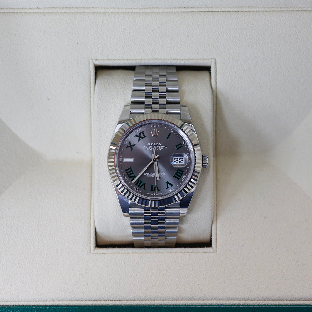 Rolex Datejust 41 Wimbledon Dial 126334
