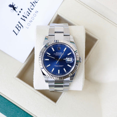 Rolex Datejust 41 Blue Dial 126334